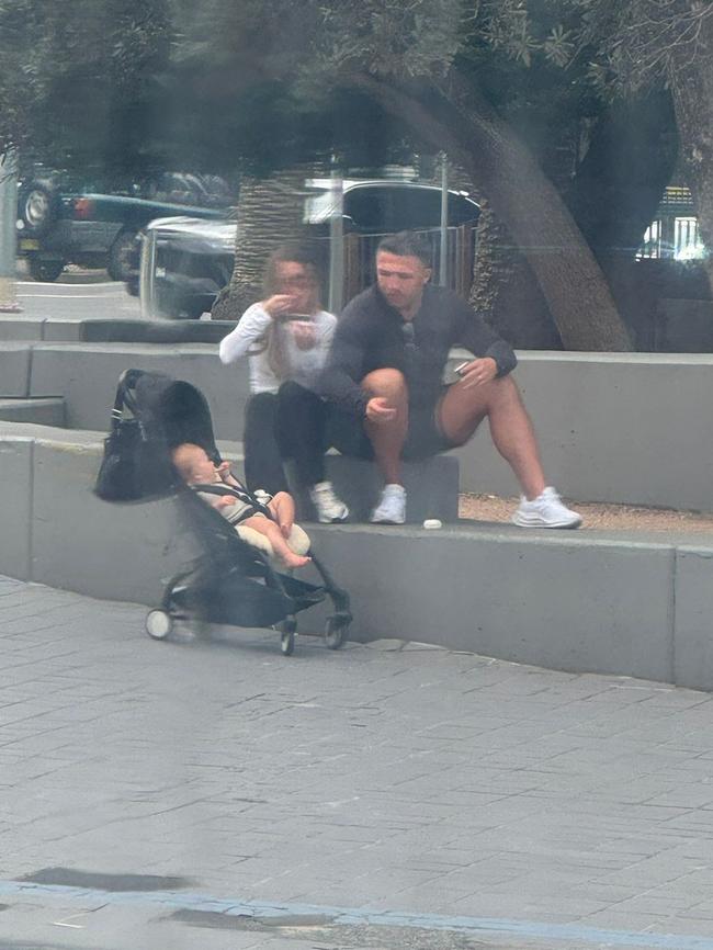 Sam Burgess spotted in Cronulla. Picture: Supplied.