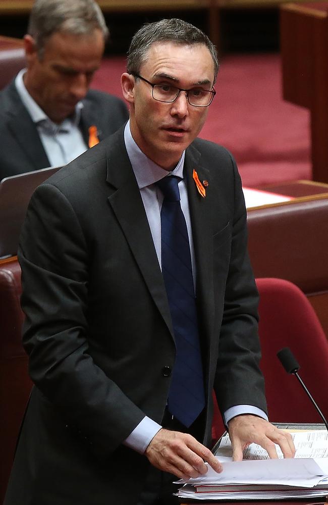 New Senator Tim Storer has been tight-lipped about his agenda. Picture: Kym Smith