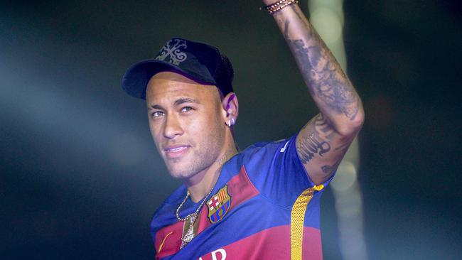 Barcelona's Brazilian forward Neymar.