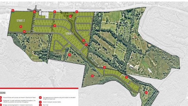 "HARVEST ESTATE": Queensland residential developer Villa World previously had an interest in the development proposal on Ewingdale Rd, west of Byron Bay. NSPT Pty Ltd has taken over all rights in the proposal.