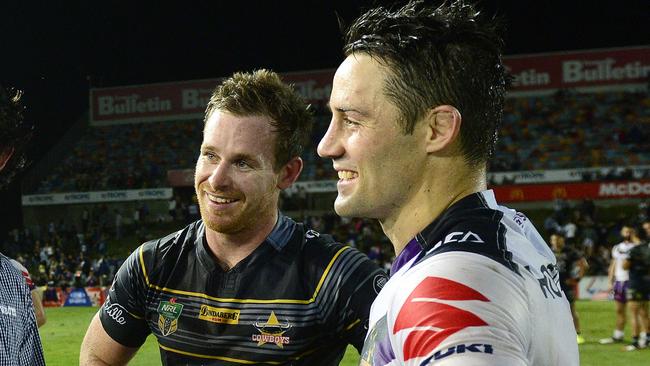 Michael Morgan chats with Cooper Cronk.