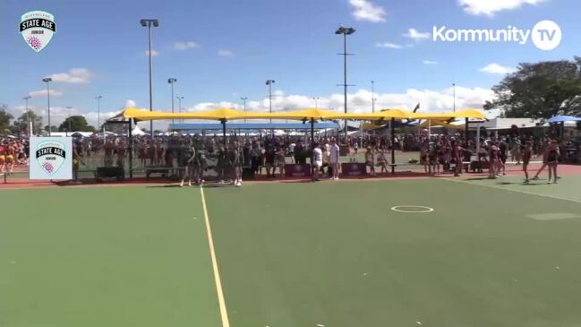 Replay: Netball Queensland Junior State Age Titles Day 1—Coolum Pink v QC Netball Black (U13)