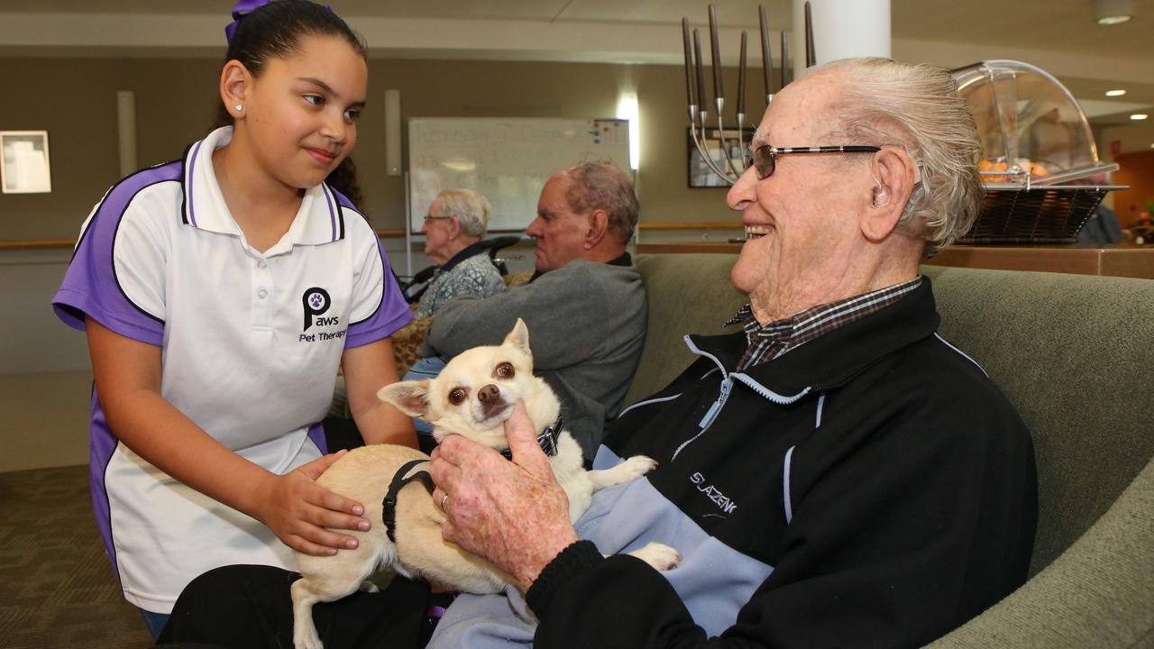 The report revealed seniors wanted more pet inclusions in aged care residences.