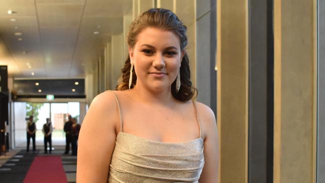 Tanith Helsham at the Mackay State High School formal at the MECC, on Wednesday November 18. Picture: Zizi Averill
