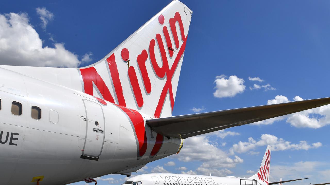 The future of Virgin Australia hangs in limbo. Picture: AAP Image/Darren England.