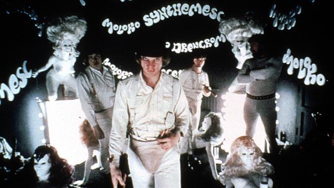 Sex, droogs and more .... Malcolm McDowell in A Clockwork Orange.