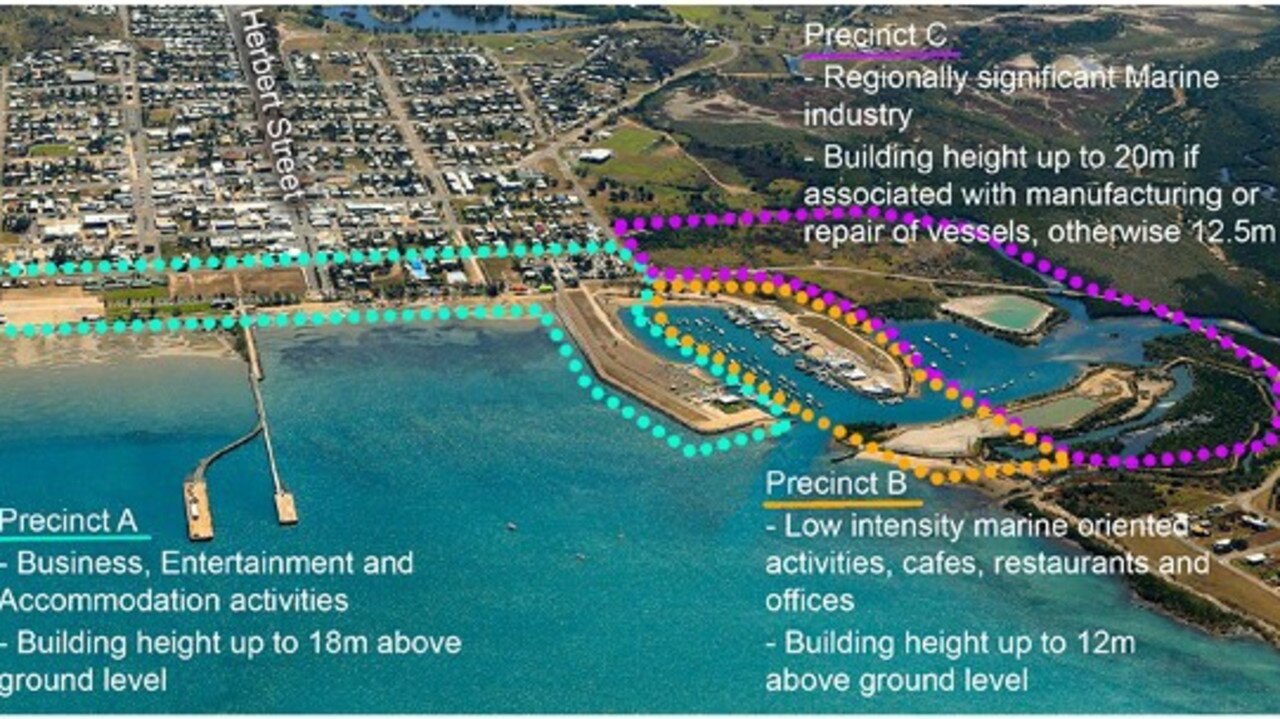 Planned changes to the Bowen region as part of a proposed major amendment to Whitsunday Regional Council's Planning Scheme. Picture: Supplied