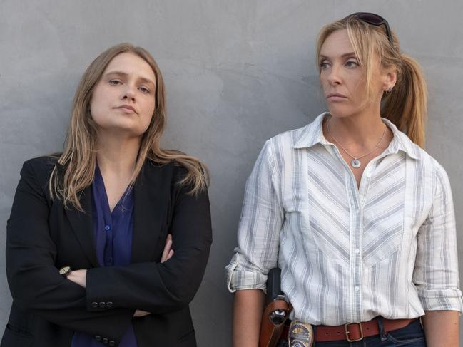 Merritt Wever and Toni Collette also star in the series. Picture: Beth Dubber/Netflix