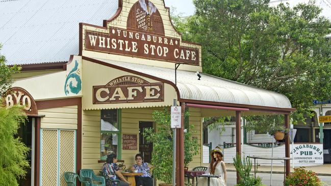 Whistle Stop Cafe in Yungaburra will reopen when staff are given the all clear. Picture: David May