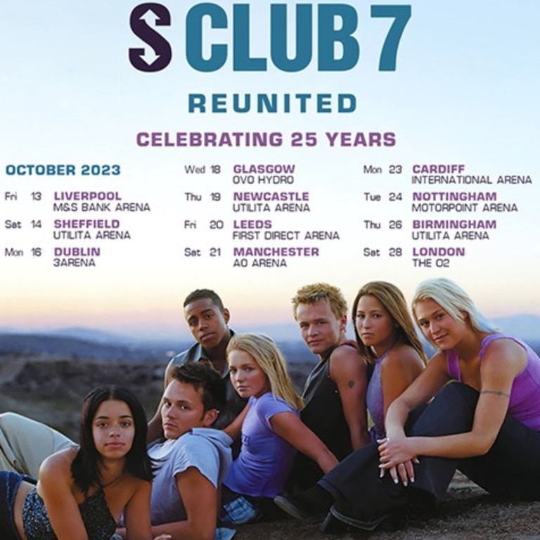 S Club 7 reunion tour What the group members look like now The