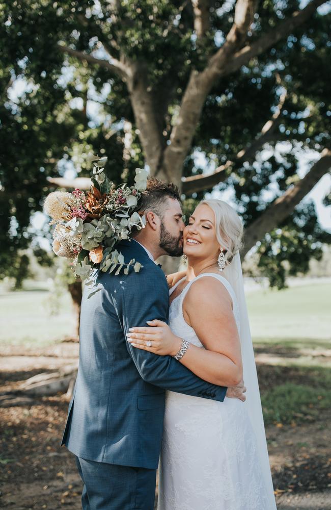 Wedding of Megan Newton and Joel Crouch. Picture: WhiteFox Studios