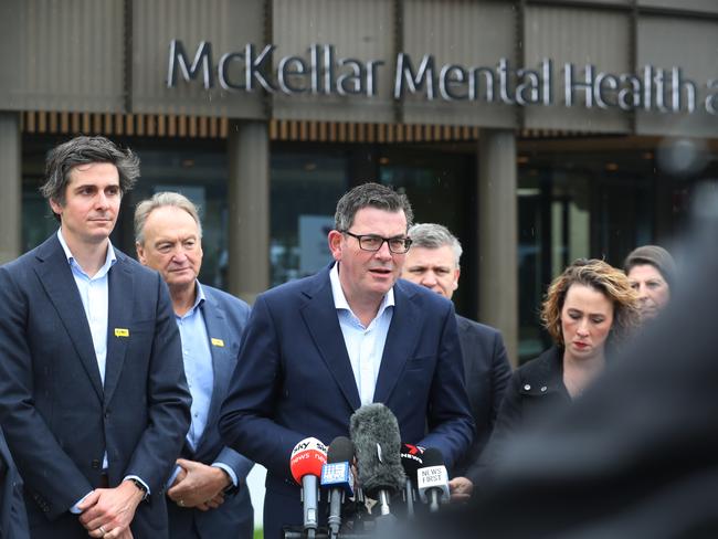 MELBOURNE, AUSTRALIA – NewsWire Photos, SEPTEMBER 8, 2022. The Victorian Premier, Daniel Andrews, and the Minister for Mental Health, Gabrielle Williams, officially open the McKellar Centre – Mental Health and Wellbeing in Geelong. Picture: NCA NewsWire / David Crosling