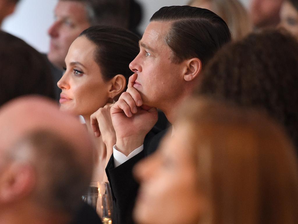 2015 Entertainment Innovator Angelina Jolie Pitt and Brad Pitt attend the WSJ. Magazine 2015 Innovator Awards at the Museum of Modern Art on November 4, 2015 in New York City. Picture: Getty