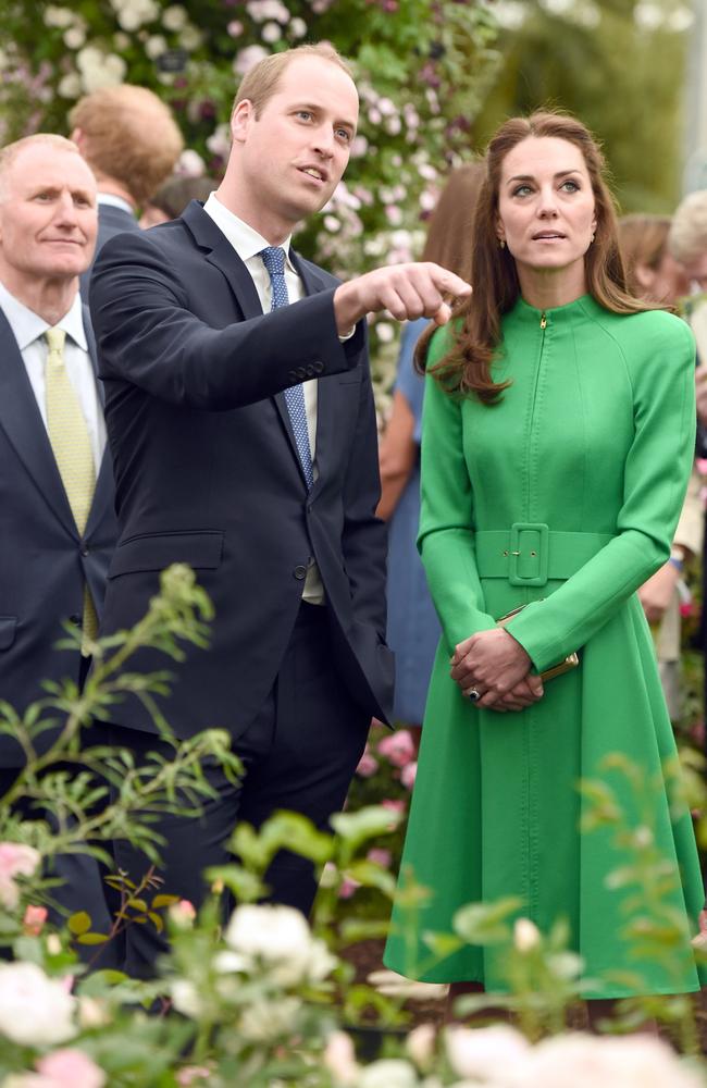 The Catherine Walker coat dress was aired again at the 2016 Chelsea Flower Show. Picture: Alpha Press/PA Wire