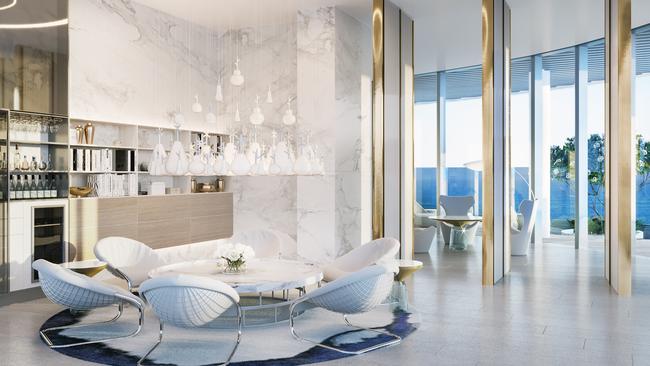 Artist impressions of the Spirit 89 tower at Surfers Paradise. Photo: Supplied