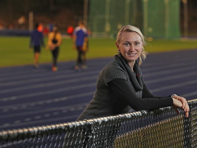 31/7/2018: Bronwyn Thompson came 4th in long jump at the Athens Olympics ... all three Russians before her later tested positive for drugs, at a training track near her home at Mount Gravatt, Brisbane. She backs the idea of the government cracking down on corruption in sport domestically.. Lyndon Mechielsen/The Australian