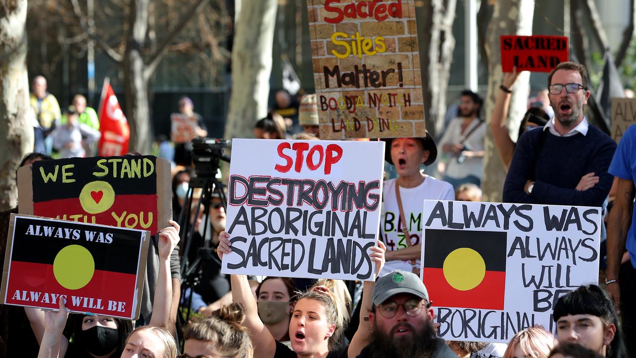 The fallout from Rio Tinto’s destruction of the ancient Juukan Gorge caves has been massive. Picture: Richard Wainwright/AAP