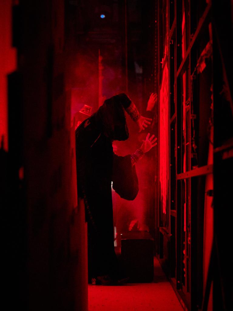 Behind the scenes at Disney's Aladdin at the Festival Centre in Adelaide, Wednesday, April 24, 2019. Picture: MATT LOXTON