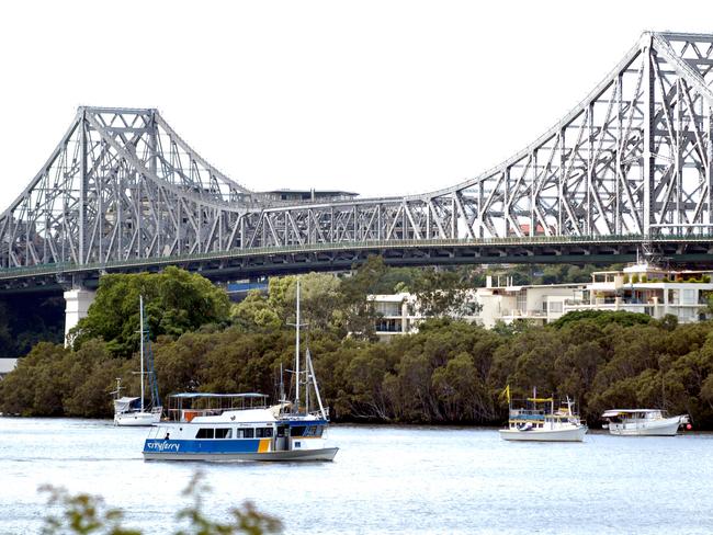 The Story Bridge is iconic across Brisbane.