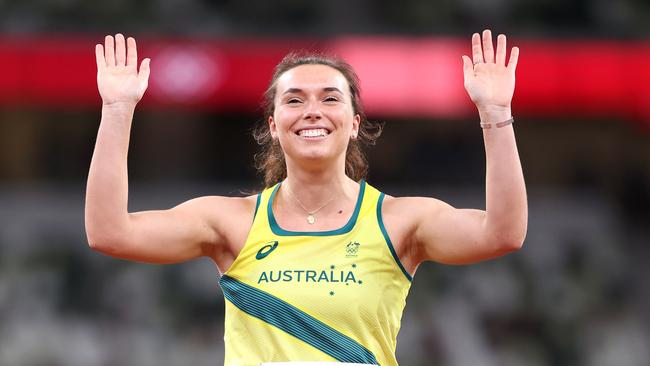 Mackenzie Little made the women's Javelin final at the Tokyo Olympics. Pic: Michael Steele/Getty Images)