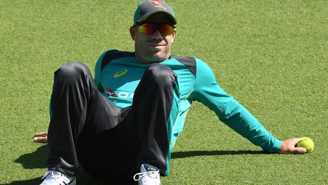 Australia's David Warner. Photo: AAP