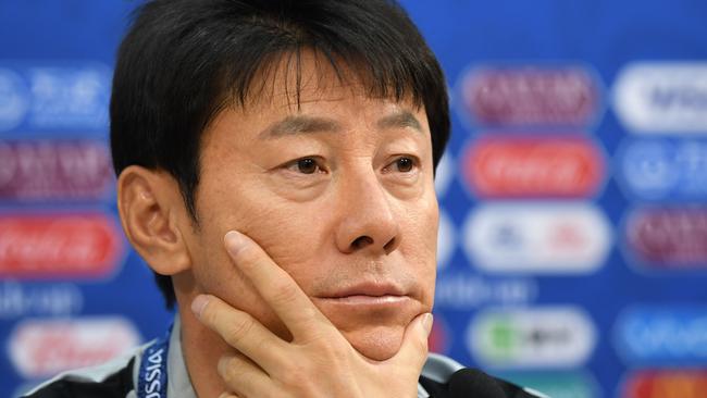 South Korea coach Shin Tae-yong has stoked the fires with his comments.