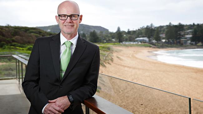 Ian Bowsher at Avalon Beach. Picture: Adam Yip / Manly Daily