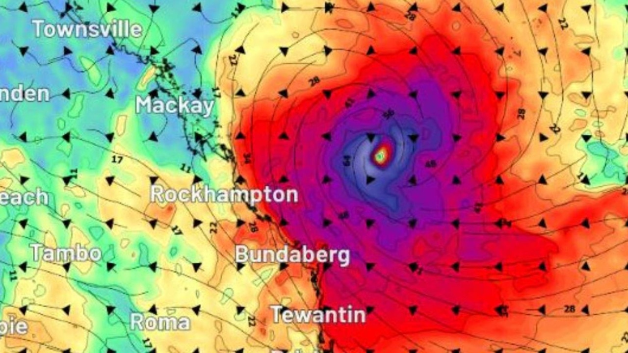 Tropical Cyclone Alfred is expected to strengthen further over the next 24 to 48 hours, into a category three system. Picture: Weatherzone