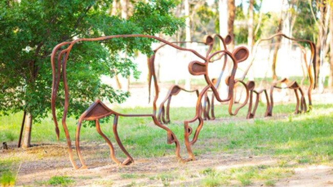 Wagga artist Craig Couzens has welcomed the draft public arts plan that will see more public artworks. Picture: Supplied