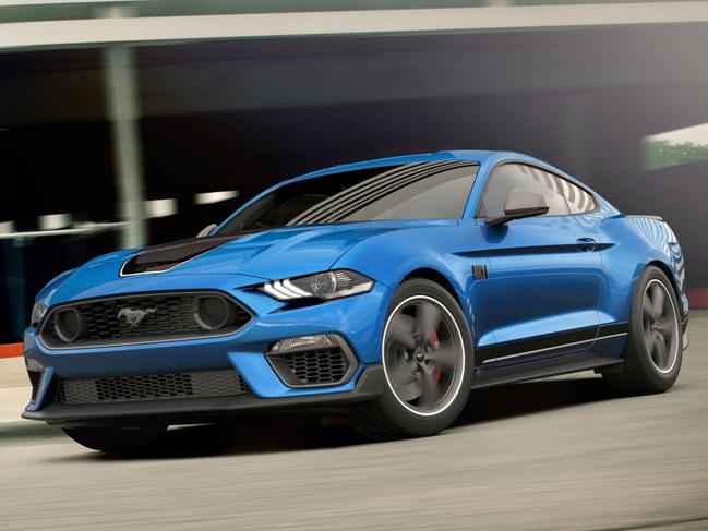 2021 Ford Mustang Mach 1.