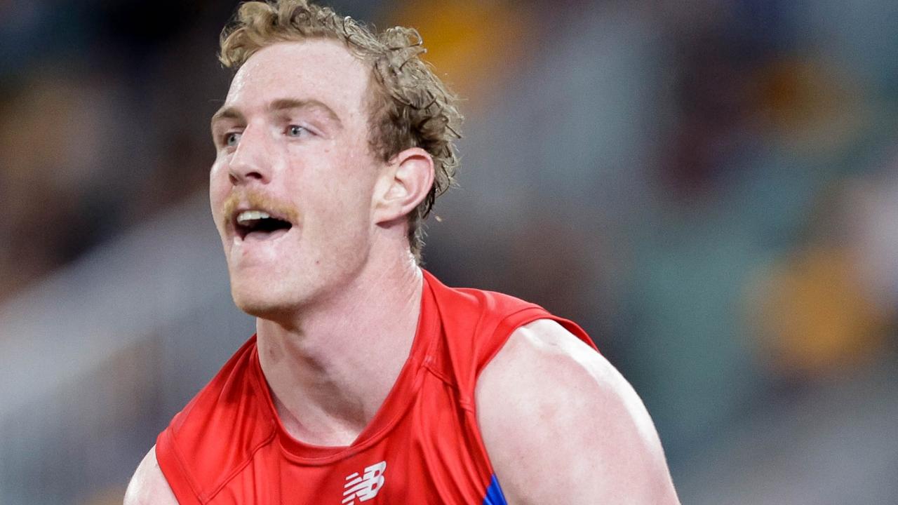 Harry Petty returned to the field after the incident. Picture: Russell Freeman/AFL Photos via Getty Images