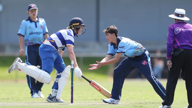 Archie Wicks starred with the bat for Hamwicks. Picture: Sue Graham