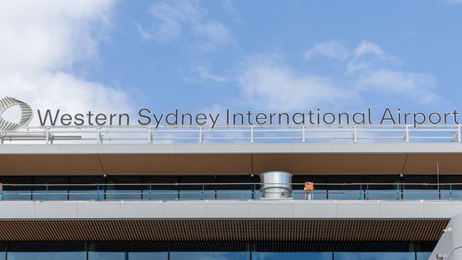 Western Sydney Airport will be a huge job creator when it opens in late 2026. Picture: Thomas Lisson