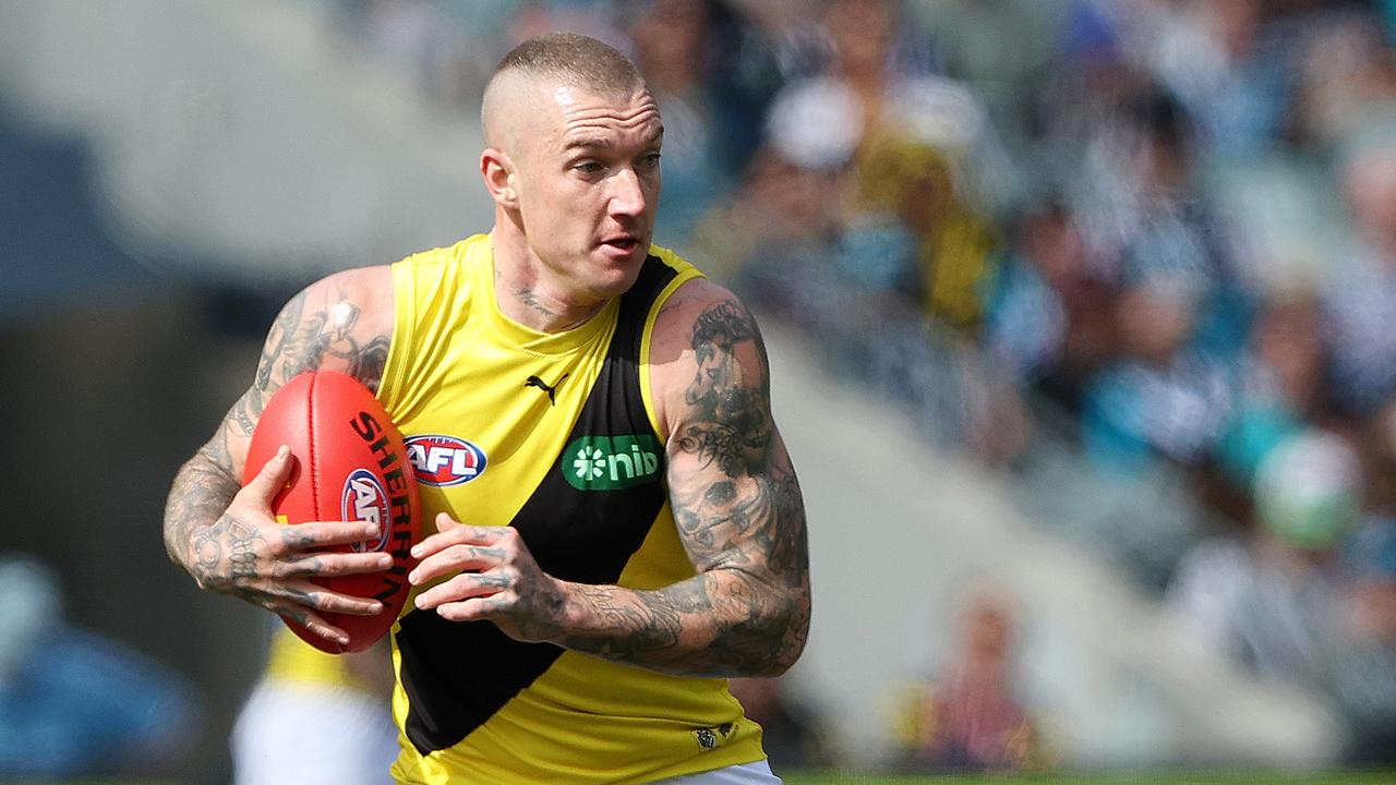 Where will Dustin Martin play in 2024? Picture: Sarah Reed/AFL Photos