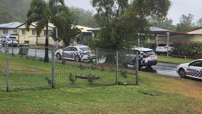 Police swarmed Kirby Street in North Rockhampton on Sunday, November 19.