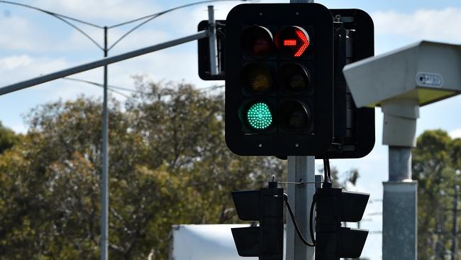In the wake of a computer virus, speed and red light cameras will continue operating but future fines will be quarantined until their accuracy is assured. Picture: Andrew Batsch