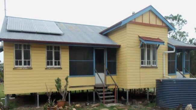 Horror house.... The property where two police officers were gunned down.