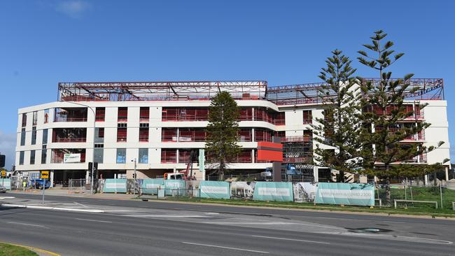 The $50 million UnitingSA aged care home under construction. Picture: Naomi Jellicoe