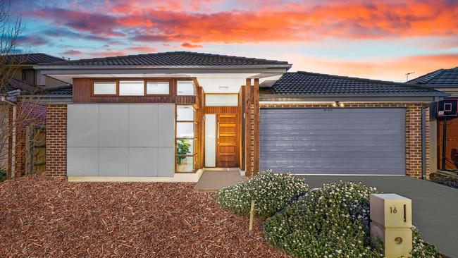 Point Cook was also highlighted as a viable option for upsizing families, with houses like 16 Grosset Way up for grabs for $840,000-$880,000.