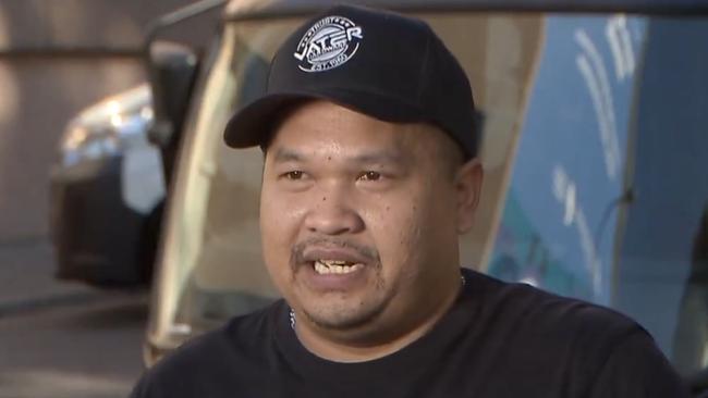 The truck driver, Dee Chhoy, said he did what he expected other people would. Picture: 7NEWS