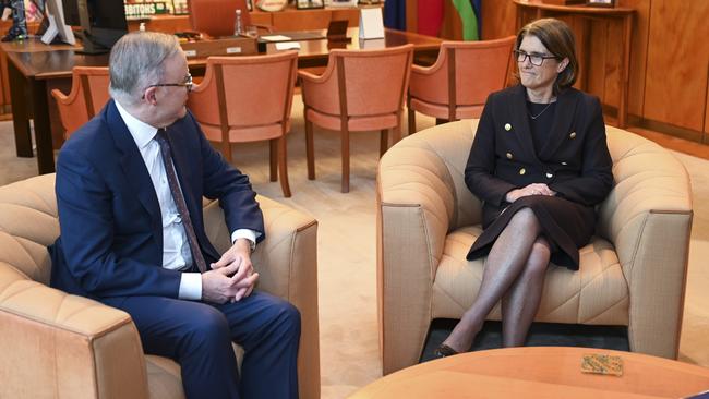 Prime Minister, Anthony Albanese and RBA Governor Michele Bullock.