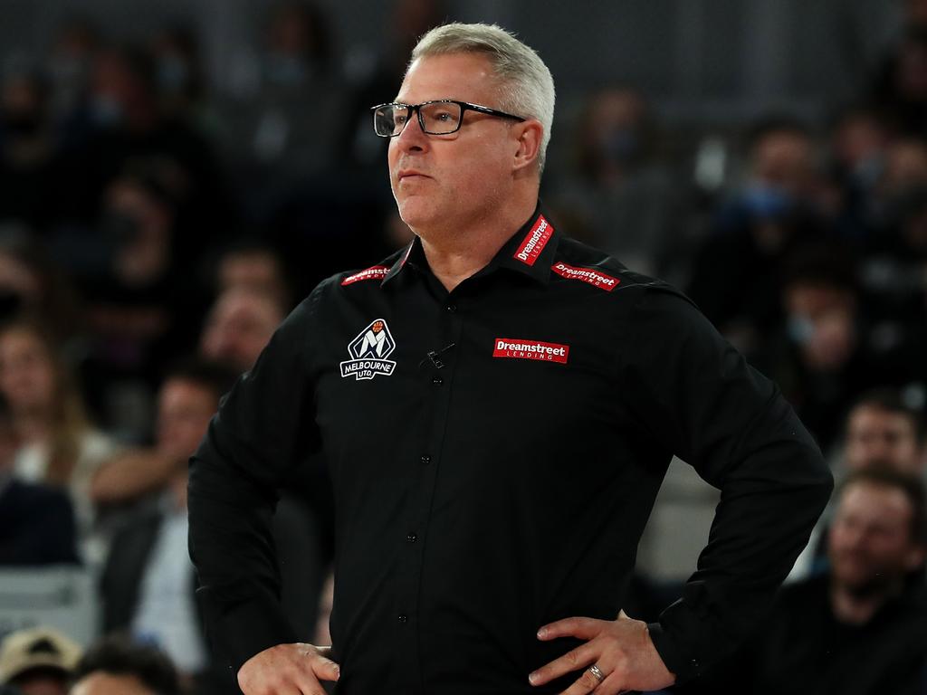 Dean Vickerman has won his second title at the helm of Melbourne United (Photo by Graham Denholm/Getty Images)