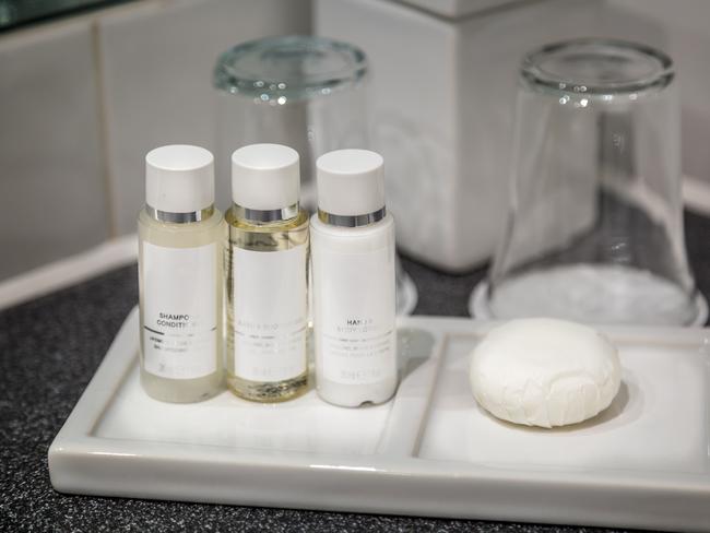 Mini toiletries in hotel. Picture: iStock