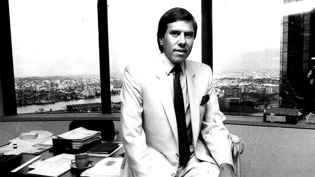 Businessman Christopher Skase in the 1980s.