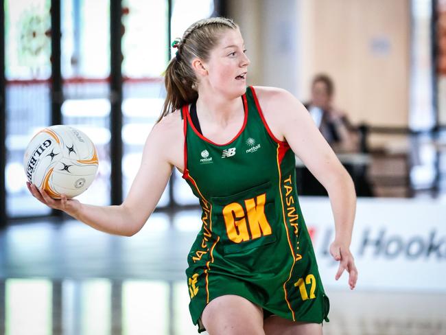 Tasmania is expected to show out at the National Netball Championships. Picture: Celina Whan