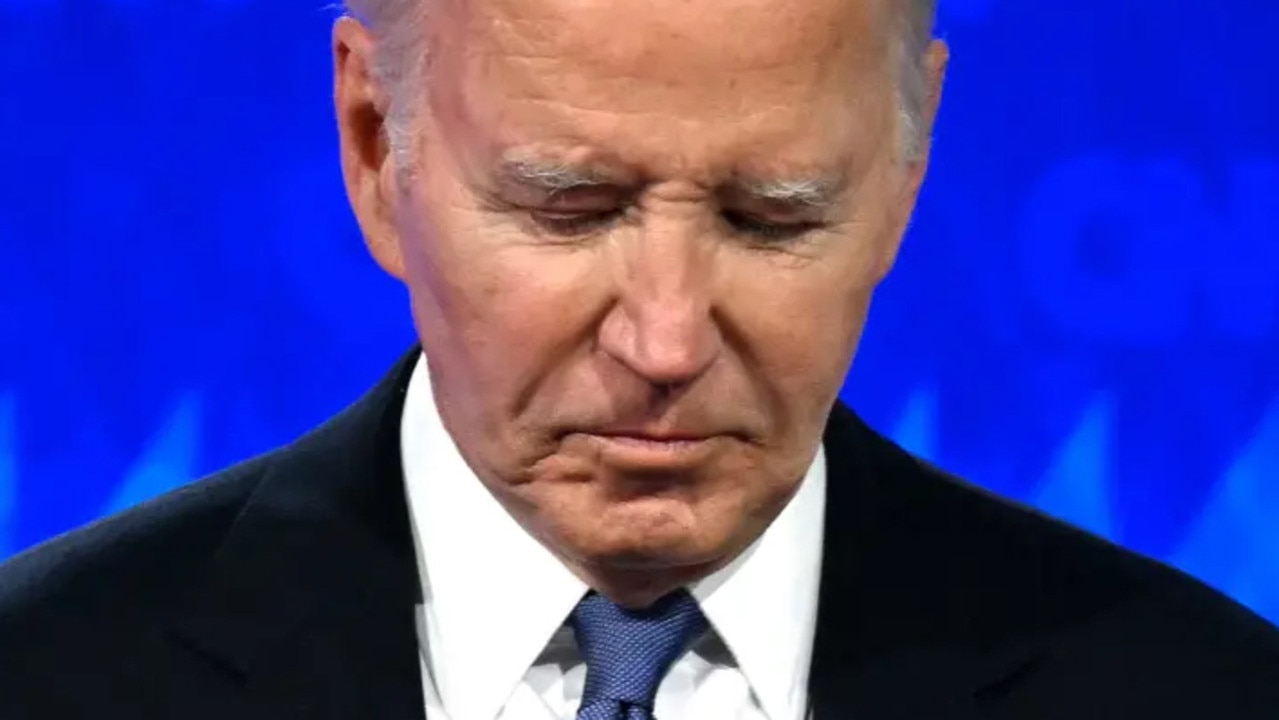 There were concerns about Biden after the Presidential debate. Picture: Supplied