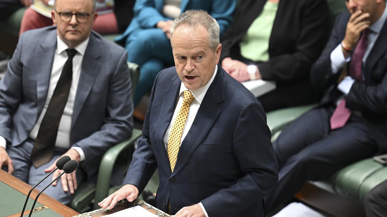 Outgoing federal minister Bill Shorten says Labor is ‘best when we know who and what we are fighting for’. Picture: NewsWire / Martin Ollman