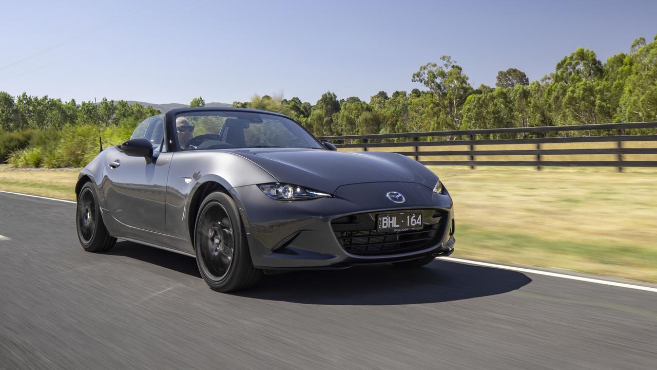 Mazda’s MX-5 GT RS is pitched toward driving enthusiasts.