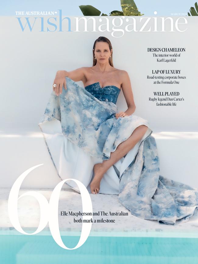 The March issue of WISH starring Elle Macpherson.