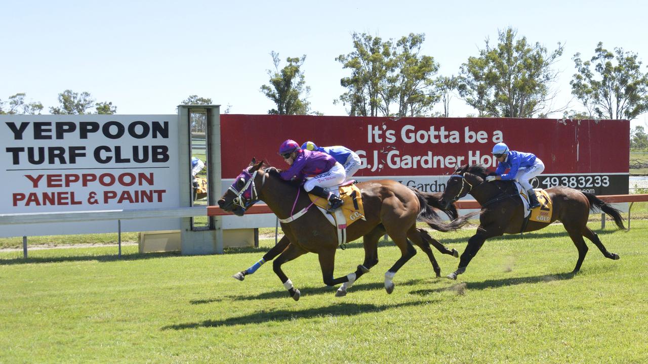 The Yeppon five-race card on Saturday will start at the earlier time of noon.